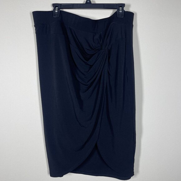 torrid Dresses & Skirts - Torrid Women's Black Knot Skirt Stretch Evening Party Size: 3X!